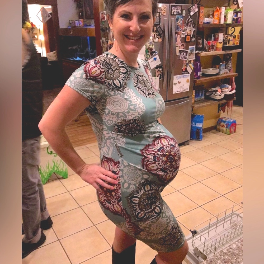 Paisley Maternity Dress from My Bump